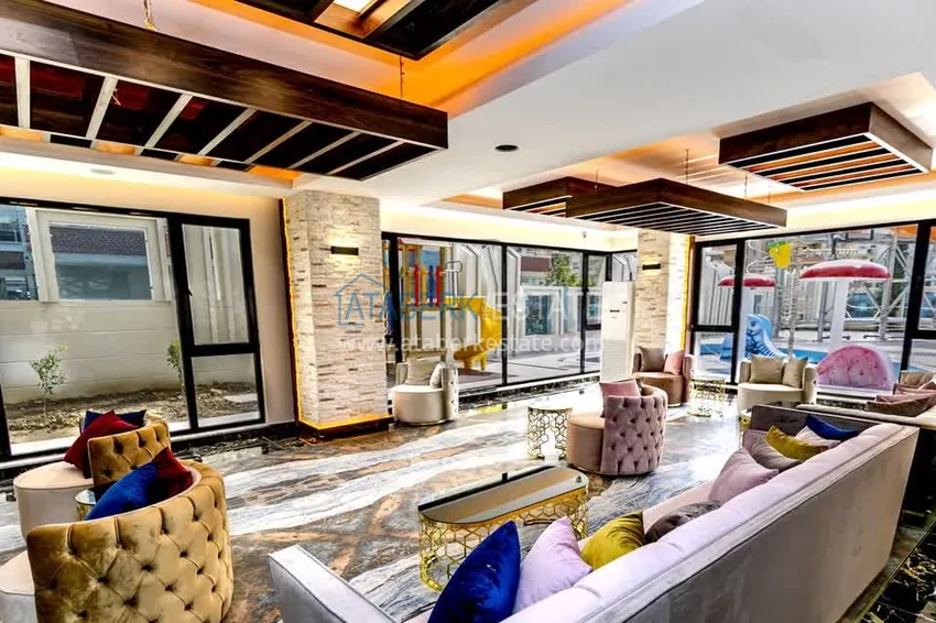 Квартиры и пентхаус в Махмутлар различных планировок с мебелью в Luxury комплексе  10 