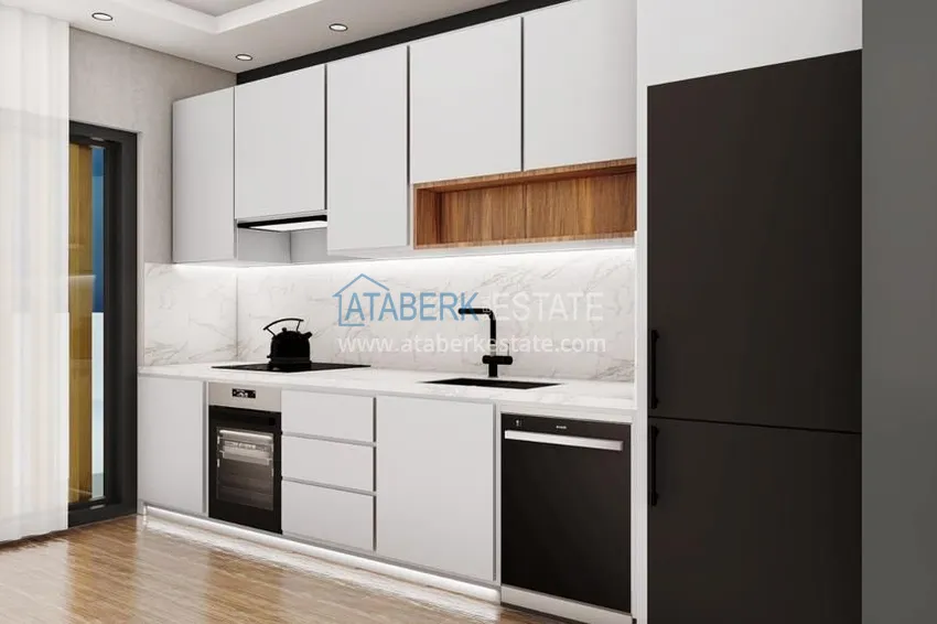 Приобрести Квартира в Авсалларе в строящемся комплексе от инвестора  6 