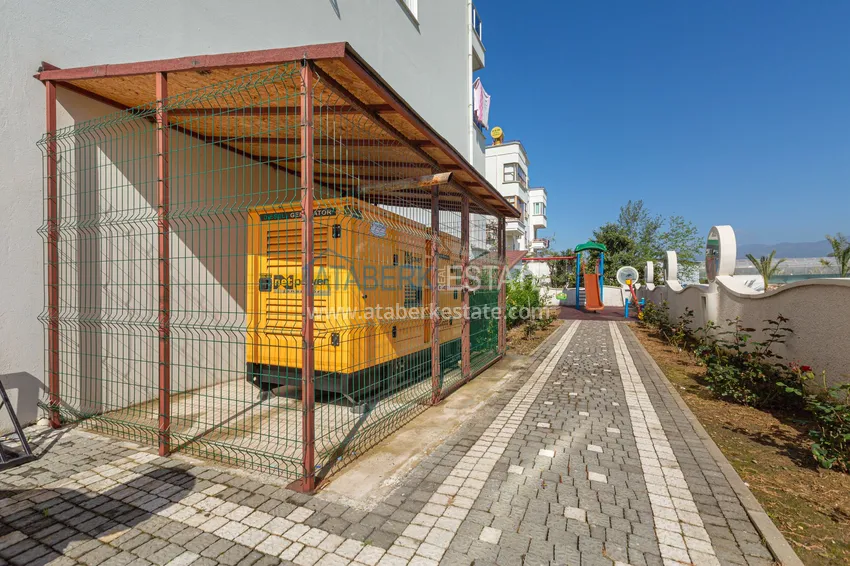 Квартира в Махмутларе меблированная с видом на горы и море 7 