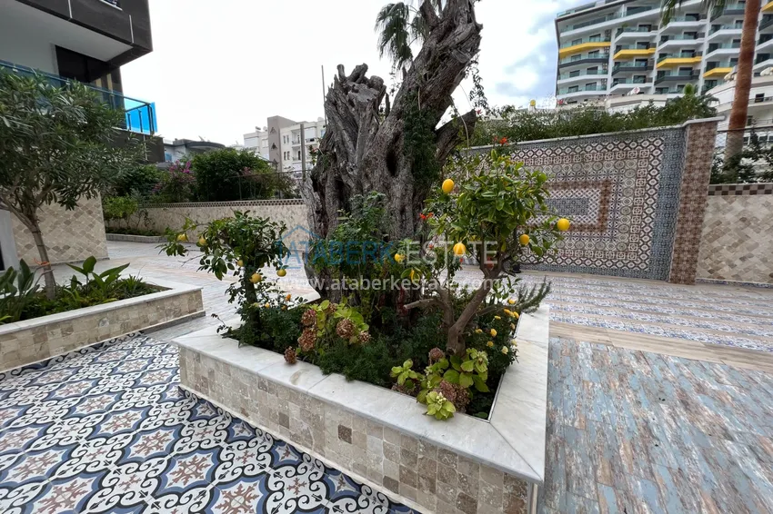 Квартира в Махмутларе с дизайнерским интерьером и прямым видом на море  7 