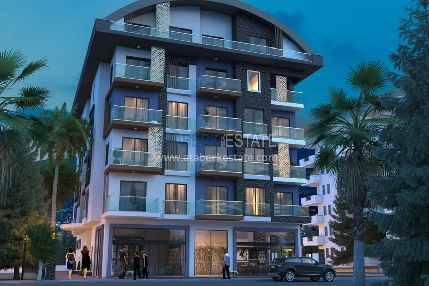 Квартиры в Алании район Оба – новый проект офф-плана. Старт продаж  7 