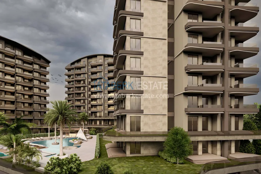 Старт продаж! Новый уникальный масштабный проект комплекса отельного типа в Окурджаларе  13 