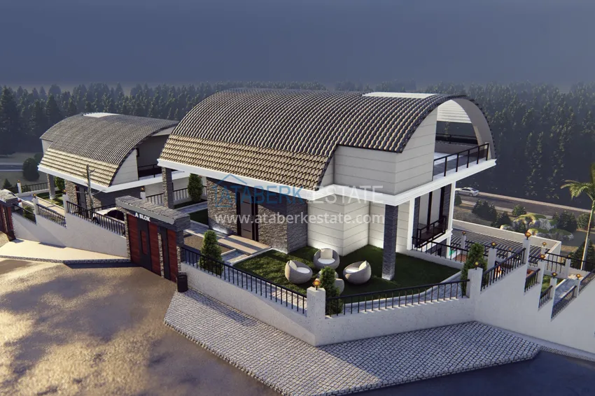 Виллы в Алании от застройщика, район Бекташ. Подходит для получения турецкого гражданства 11 