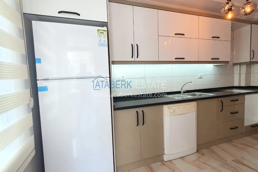 Приобрести Квартира в Махмутларе на проспект Барбаросса с новой мебель и видом на горы 7 