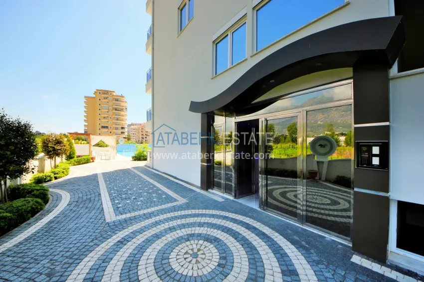 Квартира в Махмутларе меблированная с видом на горы и море 8 