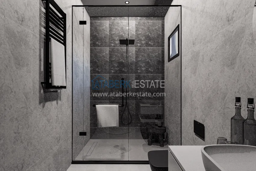 Приобрести Виллы в Алании от застройщика, район Бекташ. Подходит для получения турецкого гражданства 8 