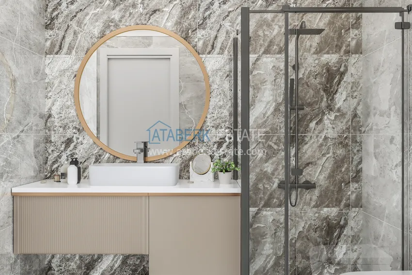 Приобрести Новый инвестиционный проект жилого комплекса в престижном районе Алании - Оба  15 