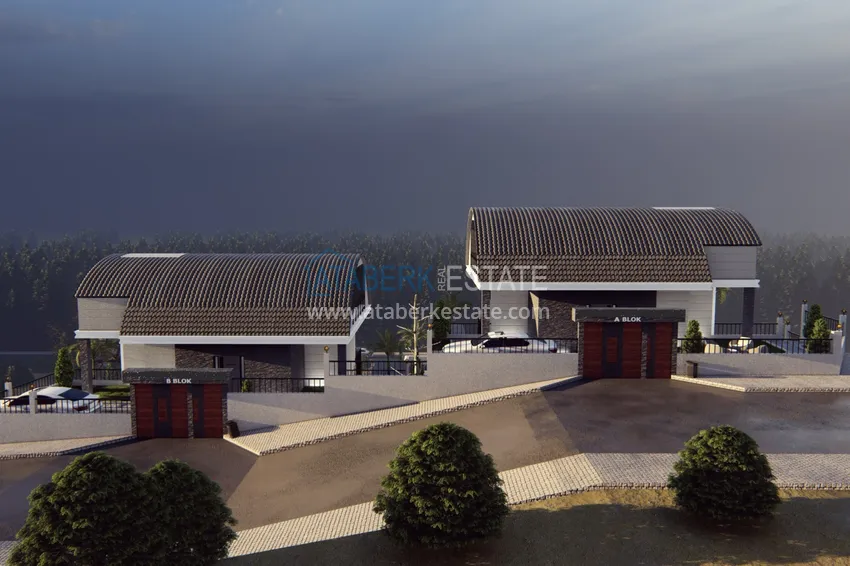 Виллы в Алании от застройщика, район Бекташ. Подходит для получения турецкого гражданства 12 