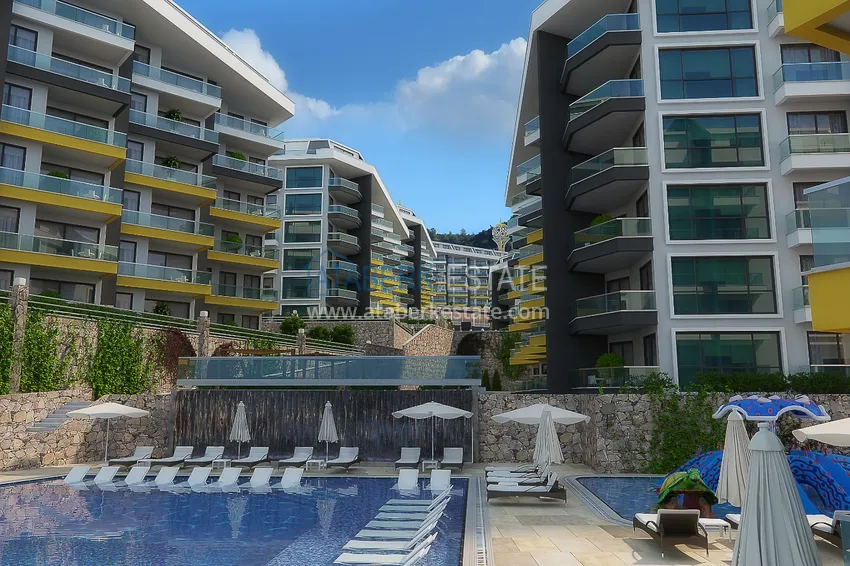 Квартира в Каргыджаке с чистовой отделкой, в комплексе на первой береговой 9 