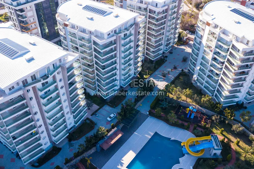 Квартира трехкомнатная с мебелью и видом на море в Авсалларе  6 