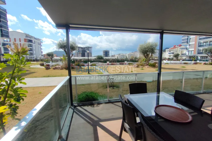 Приобрести Квартира в Газипаше с мебелью и видом на горы в жилом комплексе 9 