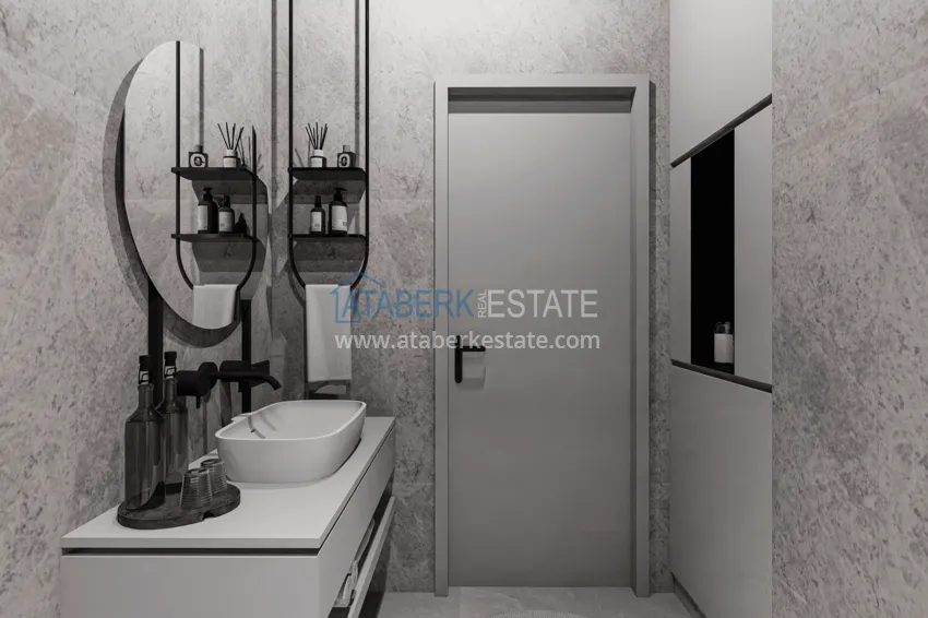 Приобрести Виллы в Алании от застройщика, район Бекташ. Подходит для получения турецкого гражданства 9 