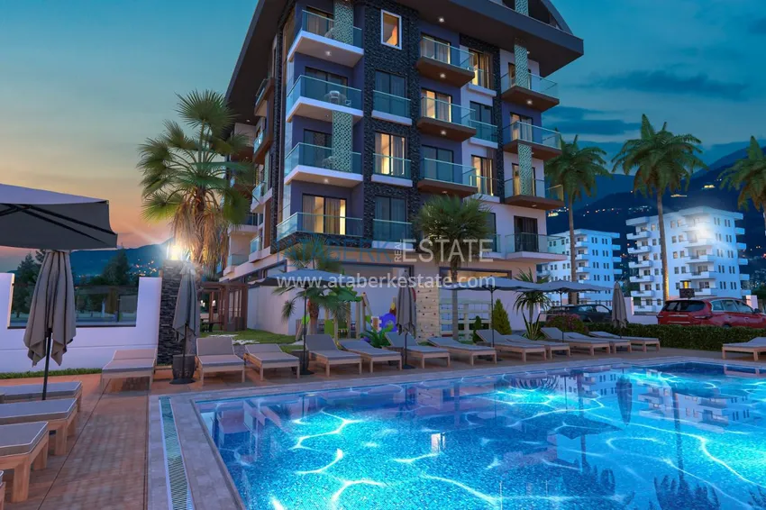 Квартиры в Алании район Оба – новый проект офф-плана. Старт продаж  9 