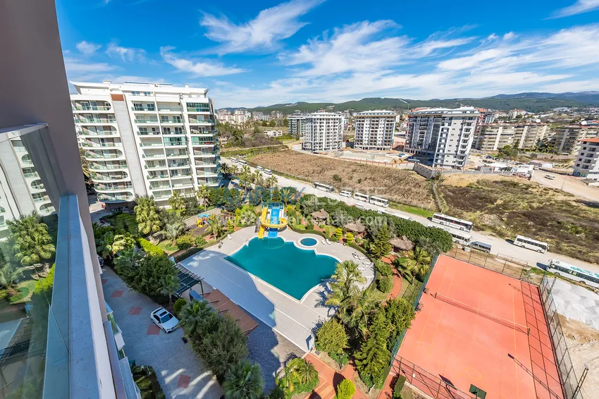 Приобрести Квартира в Авсалларе меблированная с видом на море и горы 9 