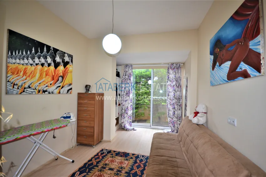 Приобрести Квартира в Конаклы меблированная с личным садом 9 