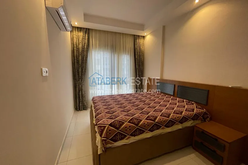 Приобрести Квартира в районе Оба двухкомнатная с мебелью в уютном жилом комплексе 9 