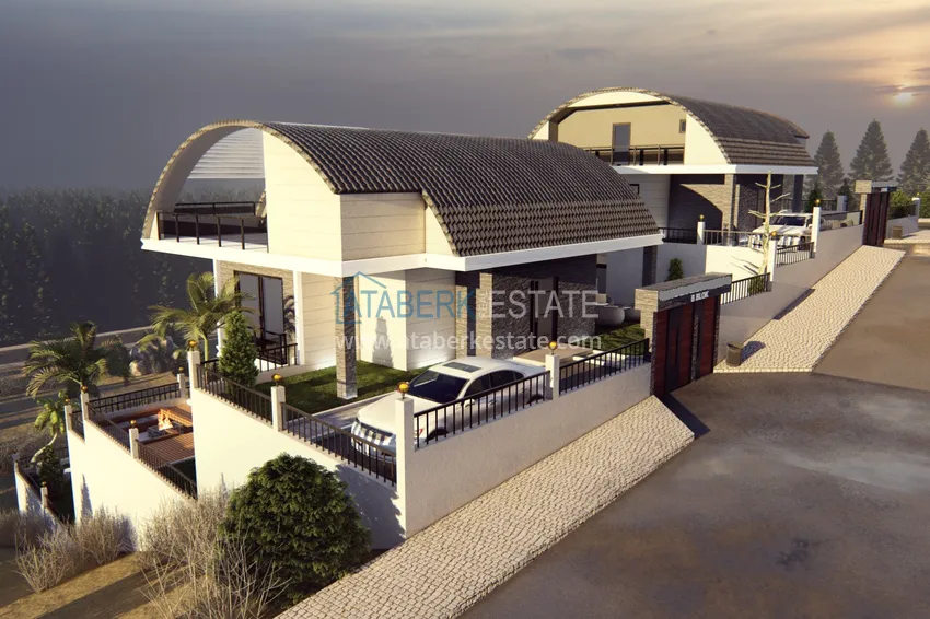 Виллы в Алании от застройщика, район Бекташ. Подходит для получения турецкого гражданства 13 