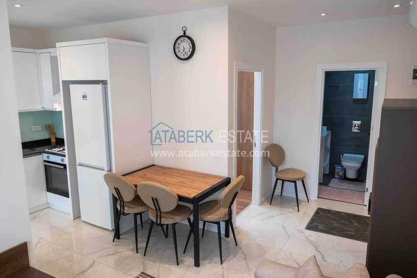 Аренда квартиры в центре Алании район пляжа Кейкубат  1 