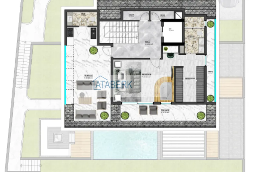 Купить дешево Виллы в Алании от застройщика, район Бекташ. Подходит для получения турецкого гражданства 2 