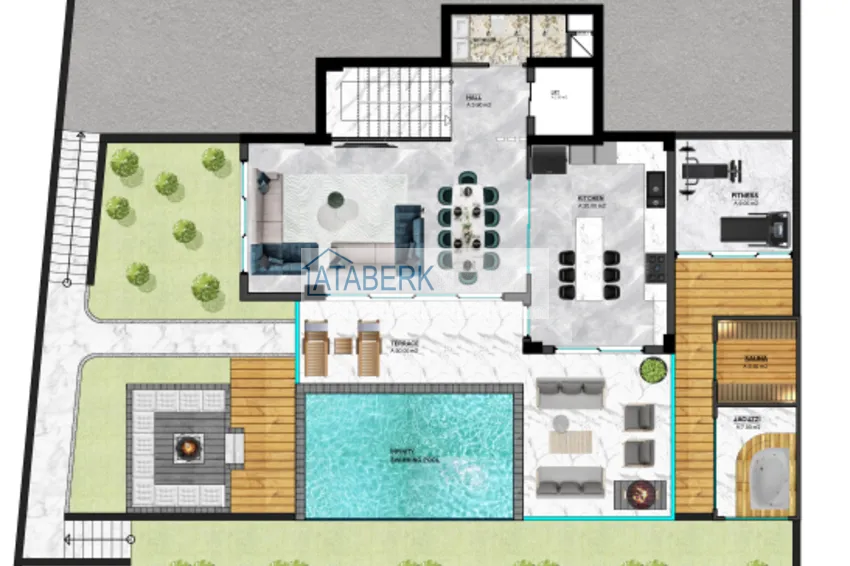 Купить дешево Виллы в Алании от застройщика, район Бекташ. Подходит для получения турецкого гражданства 3 