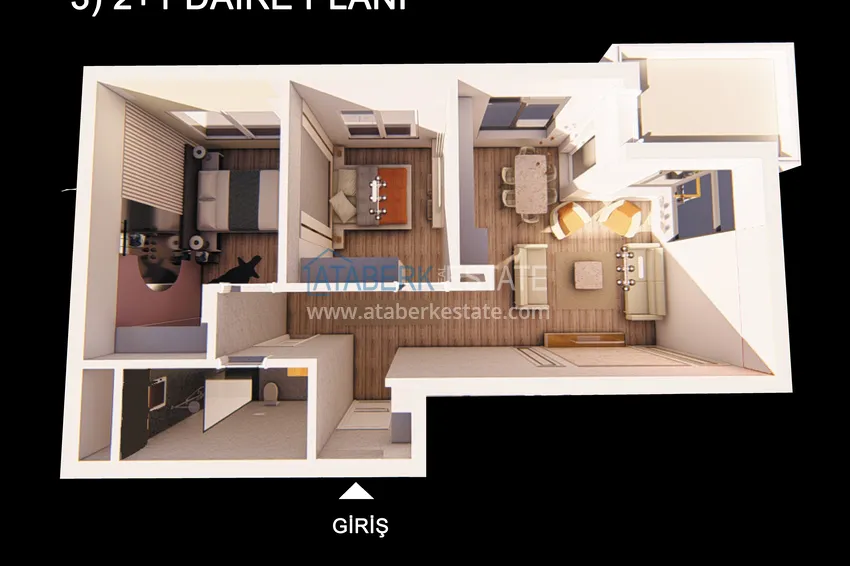 Купить дешево Новый инвестиционный проект в районе Махмутлар 2 