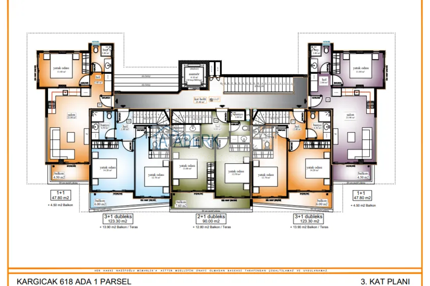 Купить дешево Новый элитный жилой комплекс в Алании, район Махмутлар 3 
