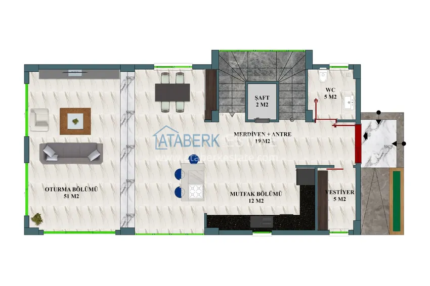 Купить дешево Вилла в Каргыджаке от застройщика – с правом на получение турецкого гражданства 1