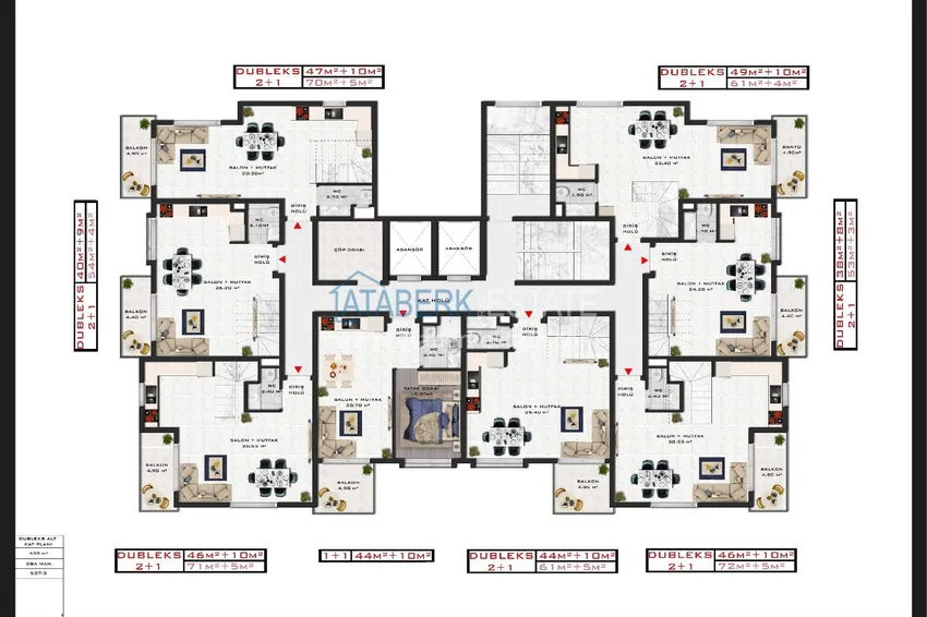 Купить дешево Квартиры в Алании район Оба – новый проект офф-плана. Старт продаж  2 
