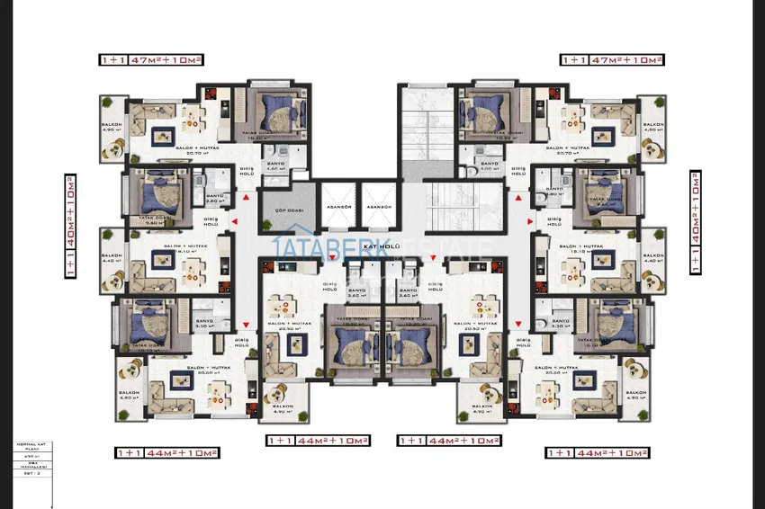 Купить дешево Квартиры в Алании район Оба – новый проект офф-плана. Старт продаж  3 