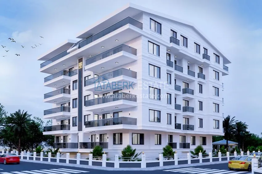 Новые квартиры с отдельной кухней по ценам от застройщика в Газипаше 1 