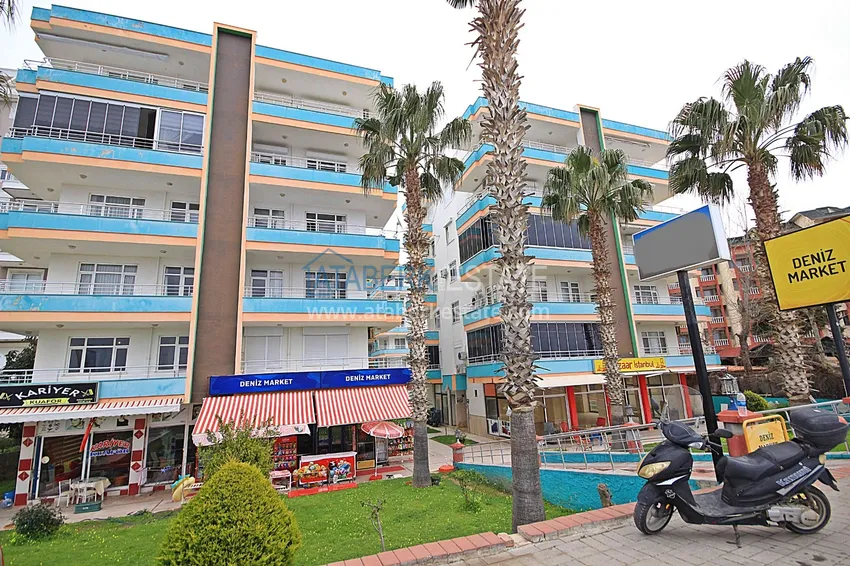 Квартира в Махмутларе первая береговая линия, эксклюзивная мебель, открытый вид на море 4 