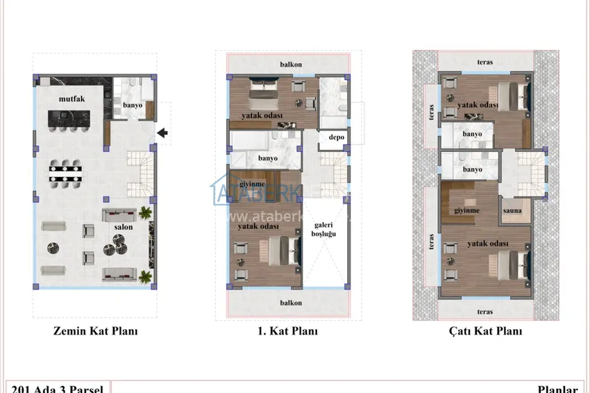 Купить дешево Видовая роскошная частная вилла в районе Каргыджак на этапе проекта  1 
