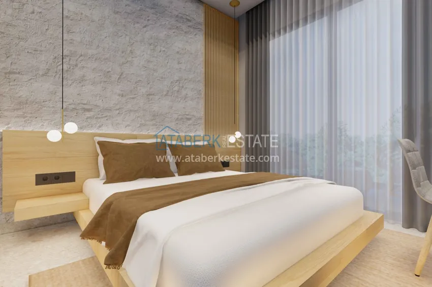 Приобрести Квартиры в центре Алании от инвестора в строящемся бутик-комплексе премиум-класса  6 