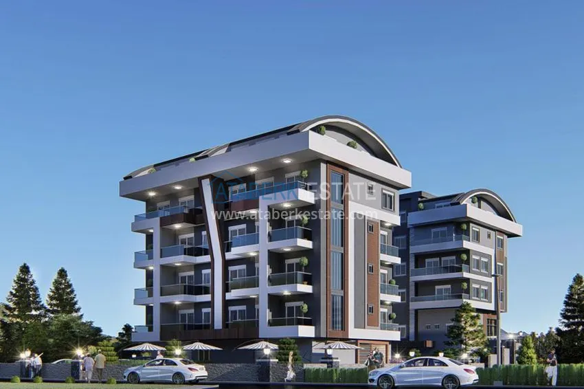 Новый проект малоэтажного жилого комплекса в районе Оба 1 