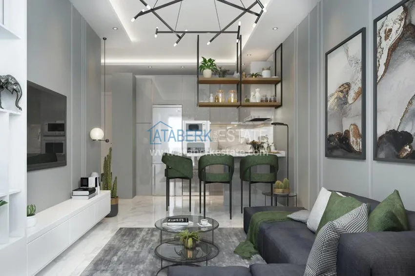 Приобрести Новый проект малоэтажного жилого комплекса в районе Оба 1 