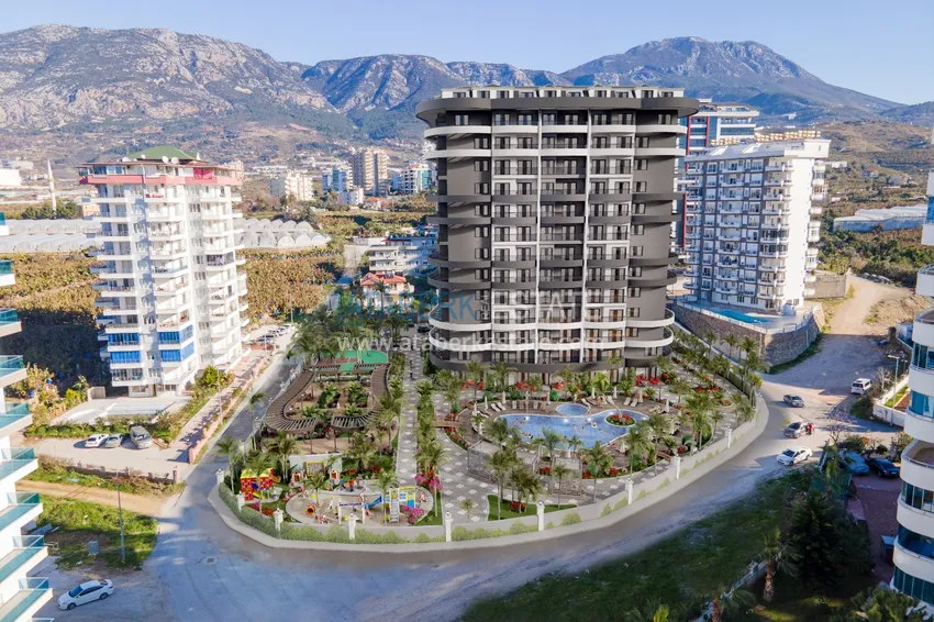 Новый современный проект в районе Махмутлар по ценам от застройщика 1 