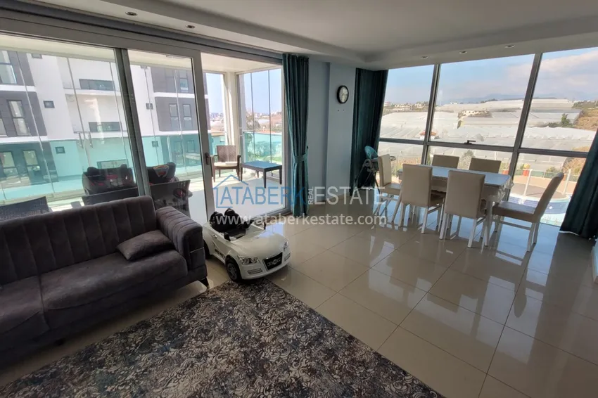 Приобрести Дуплекс в Алании – район Каргыджак, двухуровневый с выходом в сад 12 