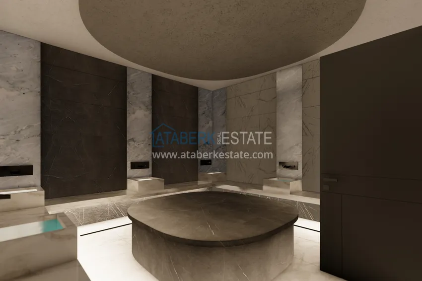 Недорогие квартиры от застройщика в Алании район Окурджалар на этапе проекта 10 