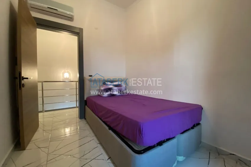 Приобрести Пентхаус – дуплекс в Оба меблированный в молодом современном комплексе с видом на горы 10 