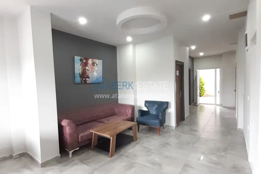 Квартира в Махмутларе двухкомнатная с чистовой отделкой. Новостройки Алании 10 