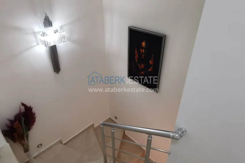 Приобрести Дуплекс в Алании с видом на море и горы, меблированный 10 