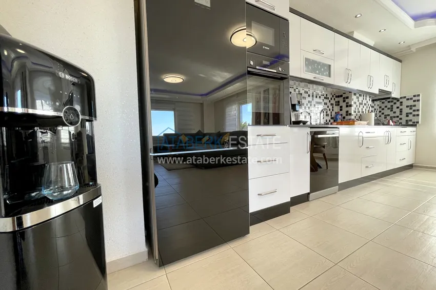 Приобрести Пентхаус в районе Кестель – с мебелью и открытым видом на море  12 