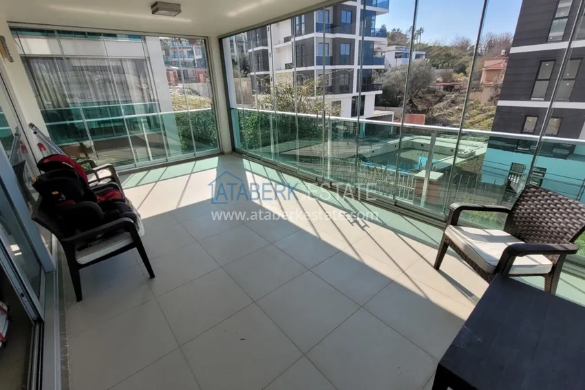 Приобрести Дуплекс в Алании – район Каргыджак, двухуровневый с выходом в сад 13 