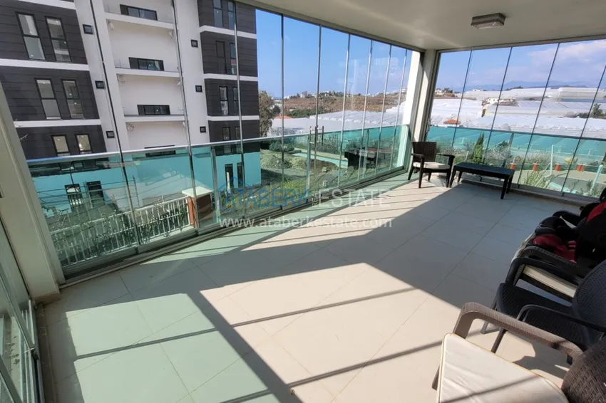 Приобрести Дуплекс в Алании – район Каргыджак, двухуровневый с выходом в сад 14 