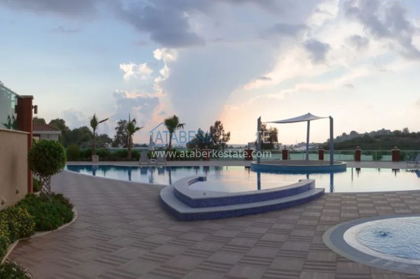 Дуплекс в Алании – район Каргыджак, двухуровневый с выходом в сад 11 