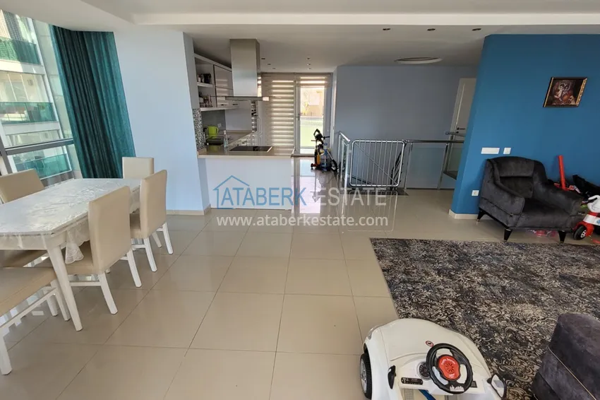 Приобрести Дуплекс в Алании – район Каргыджак, двухуровневый с выходом в сад 18 