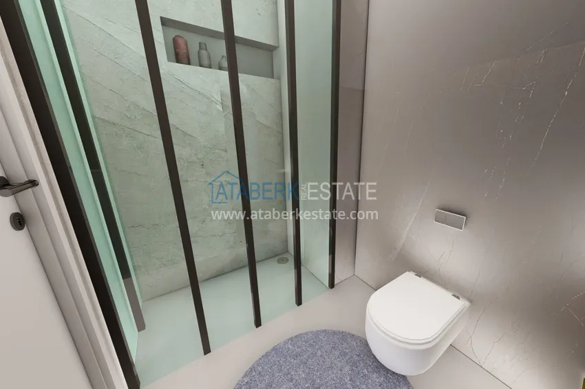 Приобрести Квартира в Махмутларе от инвестора в комплексе на завершающем этапе строительства  5 