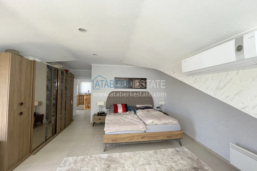 Приобрести Пентхаус в районе Кестель – с мебелью и открытым видом на море  13 