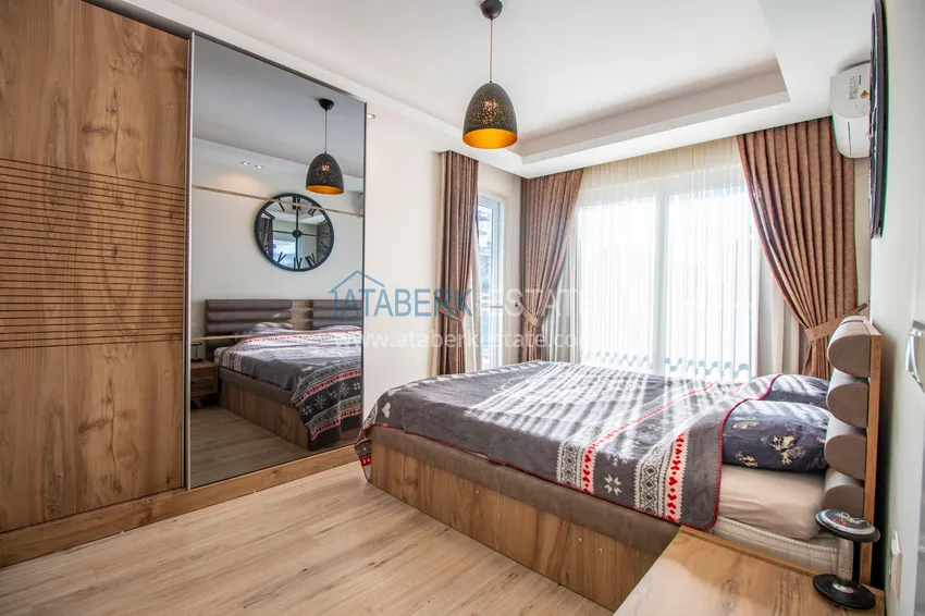 Приобрести Квартира меблированная с видом на горы и море в Махмутларе  12 