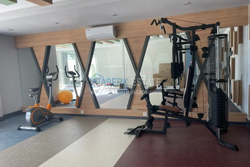 Квартира в Алании - район Авсаллар с чистовой отделкой  11 